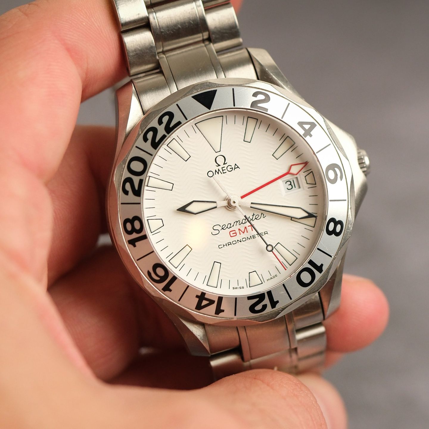 Omega Seamaster 2538.2 (Onbekend (willekeurig serienummer)) - Wit wijzerplaat 41mm Staal (7/8)