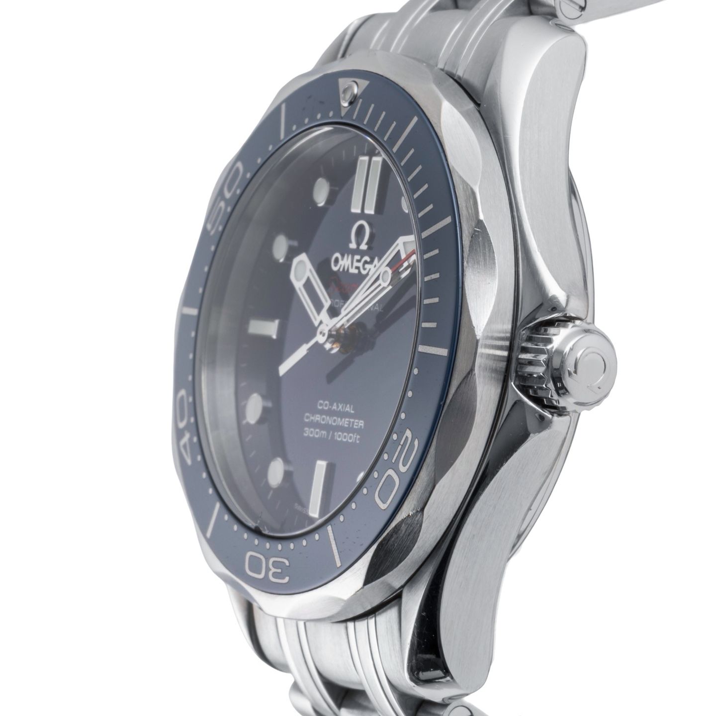 Omega Seamaster Diver 300 M 212.30.36.20.03.001 (Unknown (random serial)) - Blue dial 36 mm Steel case (6/8)