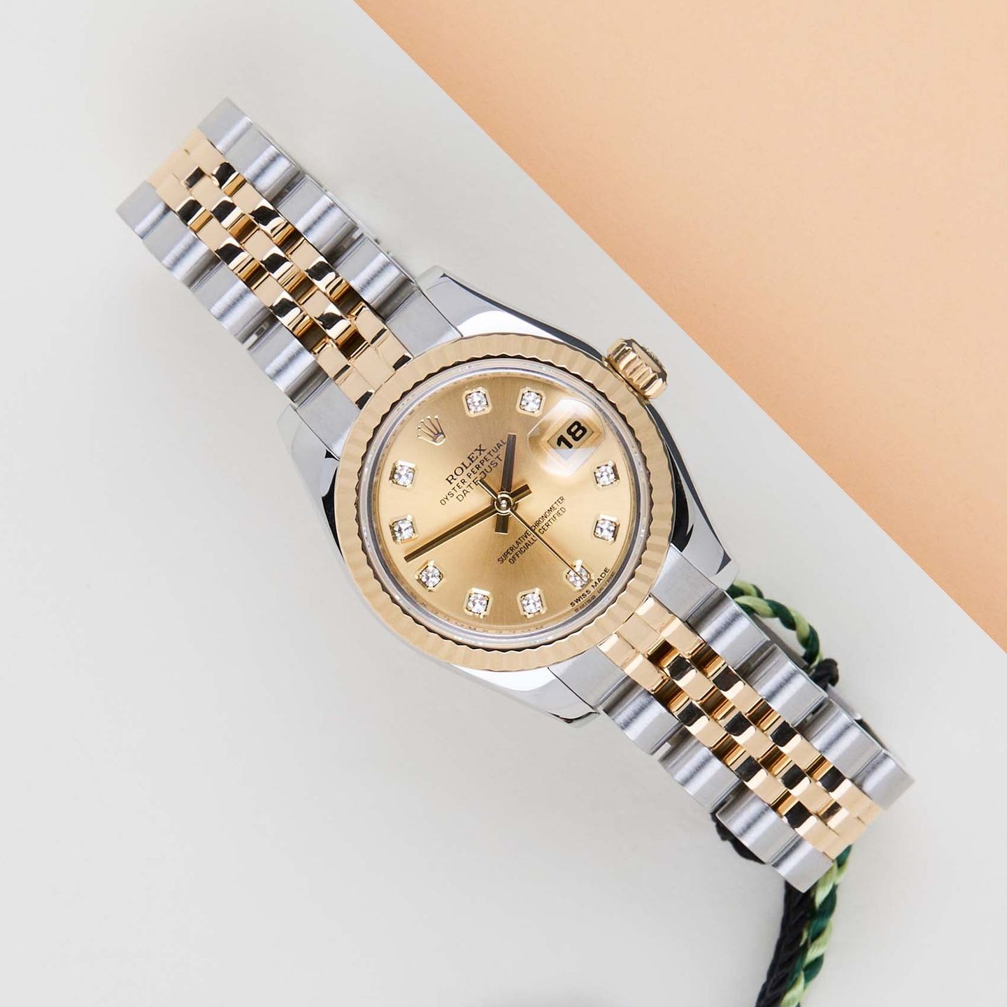 Rolex Lady-Datejust 179173 (2014) - 26 mm Gold/Steel case (1/8)