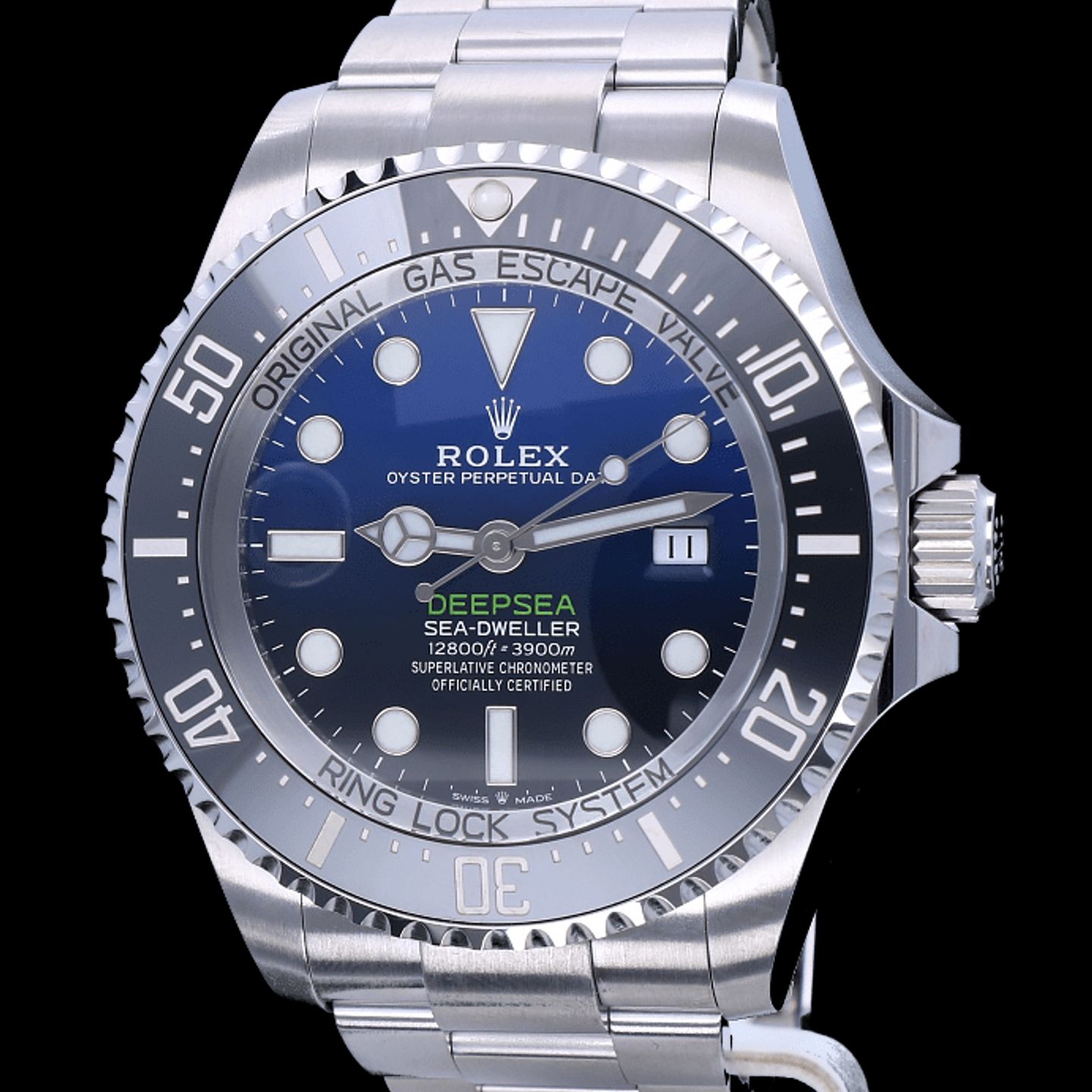 Rolex Sea-Dweller Deepsea 126660 (2022) - Blauw wijzerplaat 44mm Staal (1/8)