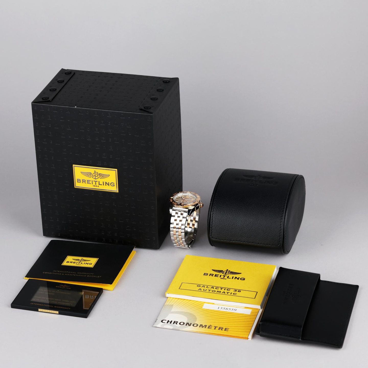 Breitling Galactic 36 C3733012/A724/112Z (2014) - White dial 36 mm Steel case (8/8)