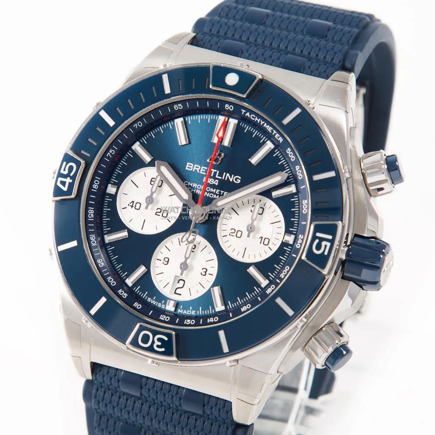 Breitling Chronomat AB0136161C1S1 (2025) - Blue dial 44 mm Steel case (1/8)