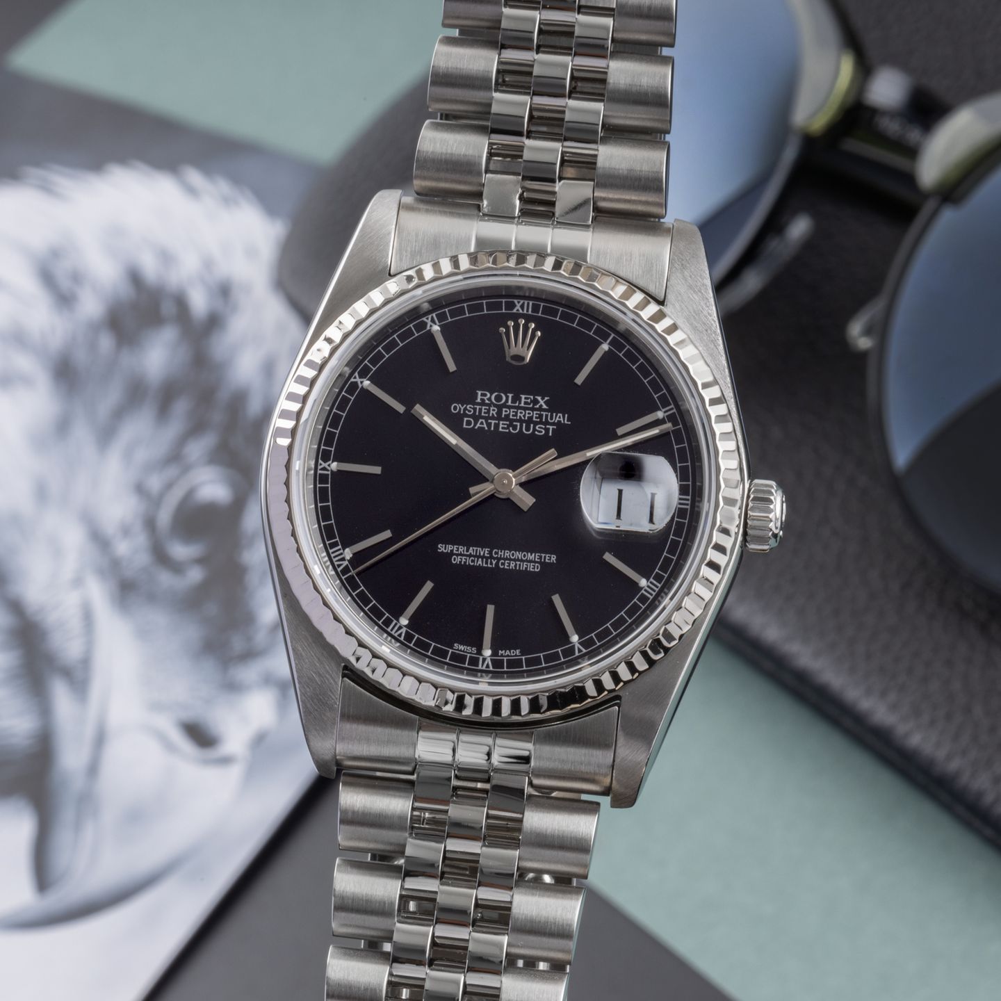 Rolex Datejust 36 16234 (1989) - 36 mm Steel case (3/8)