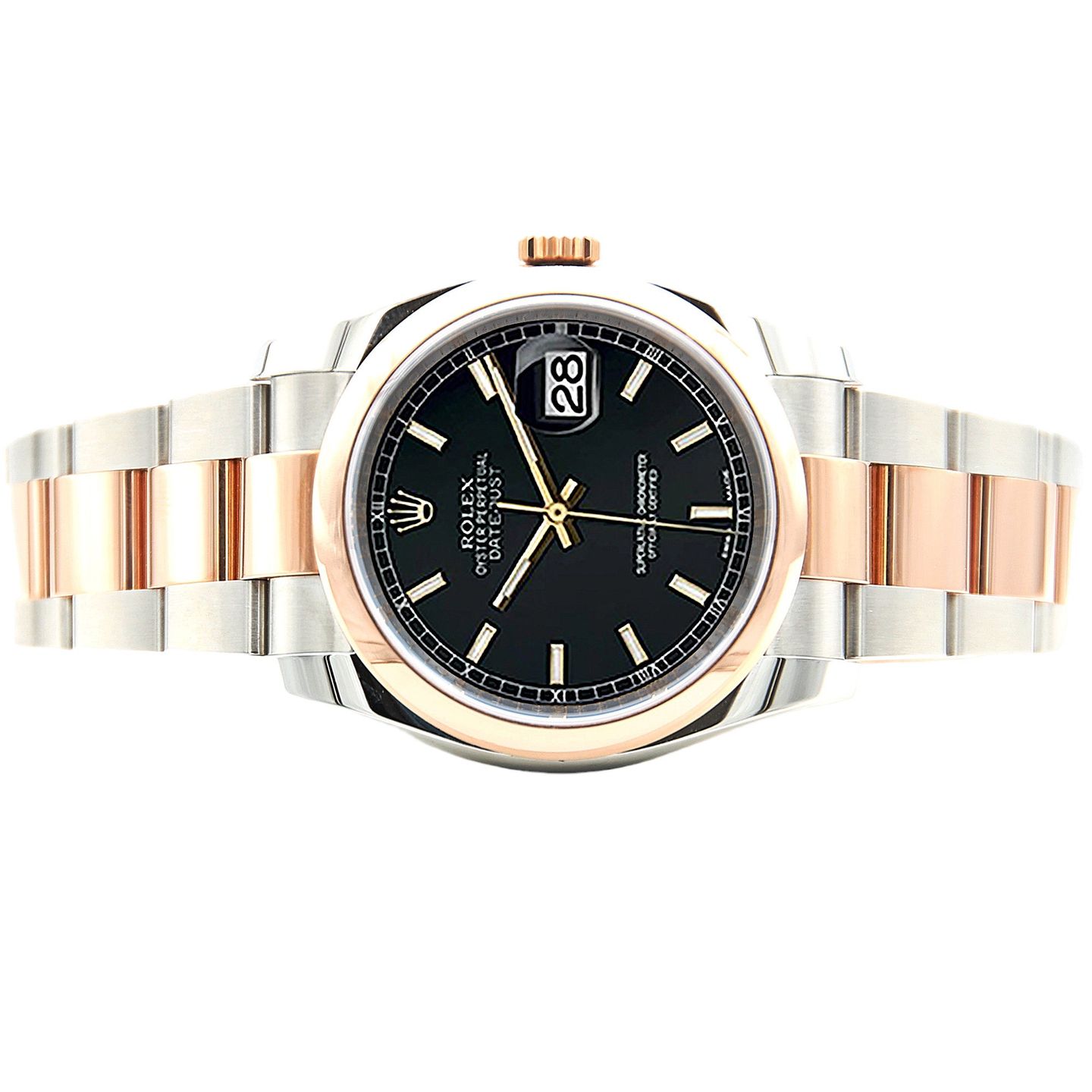 Rolex Datejust 36 116201 (Onbekend (willekeurig serienummer)) - 36mm Goud/Staal (1/8)