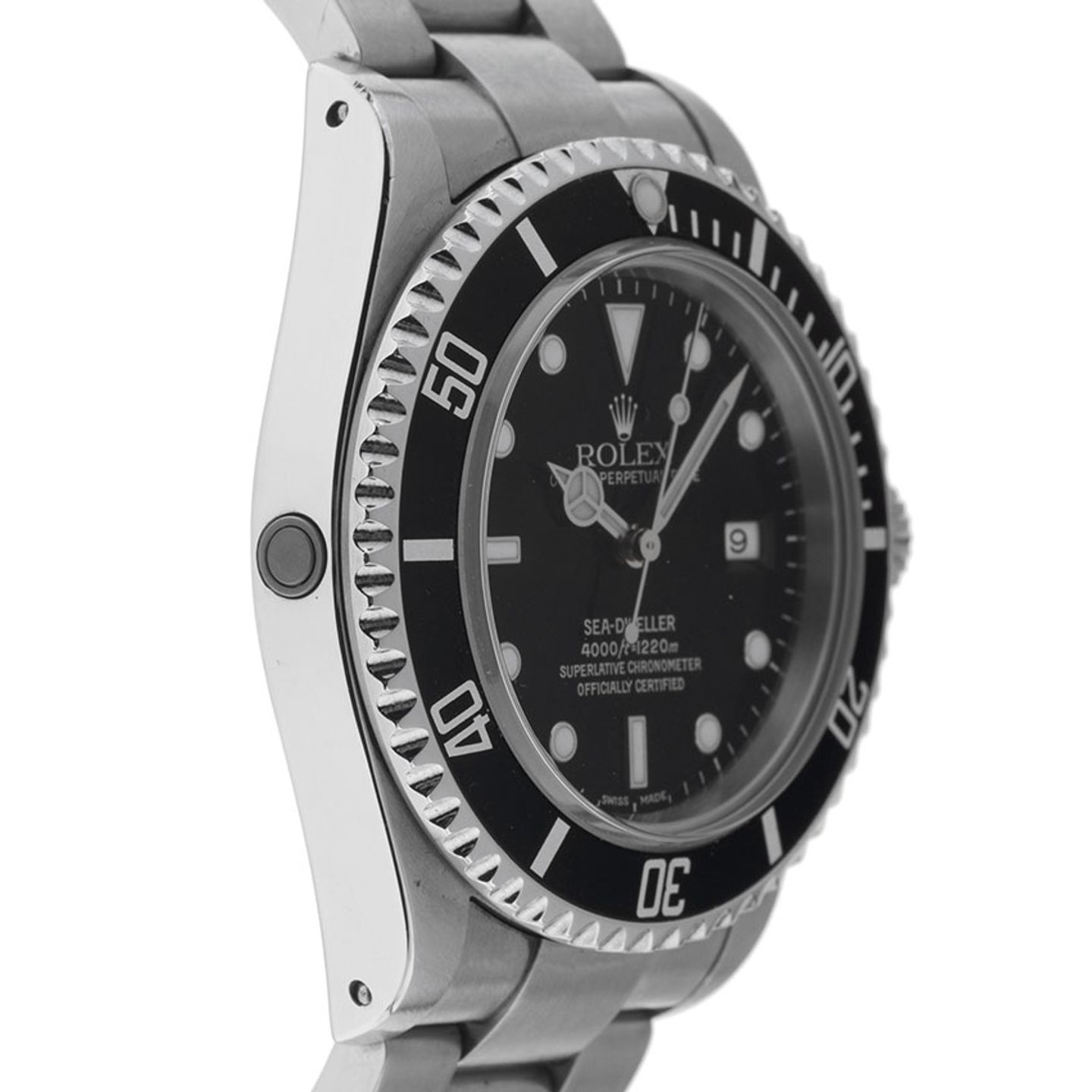Rolex Sea-Dweller 4000 16600 (2002) - Black dial 40 mm Steel case (5/8)