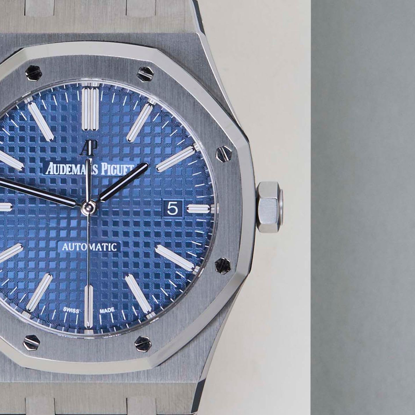 Audemars Piguet Jules Audemars 25919BC.OO.D002CR.02 (2017) - Zwart wijzerplaat 39mm Witgoud (5/8)