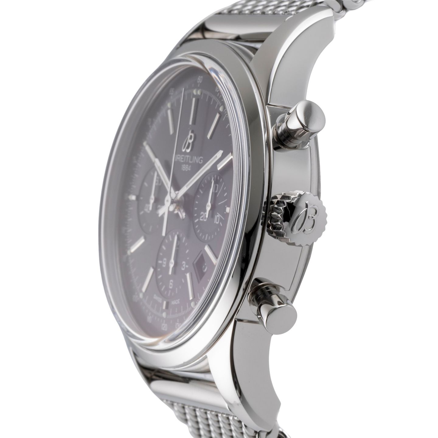 Breitling Transocean Chronograph AB0152 (2011) - Black dial 43 mm Steel case (6/8)