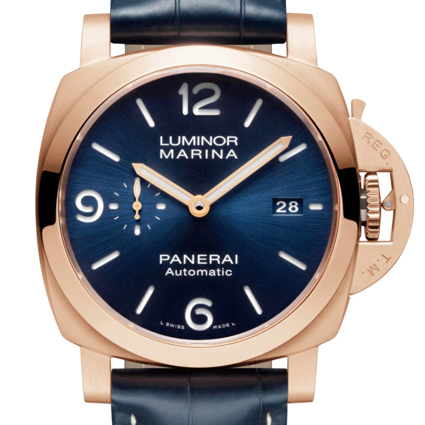Panerai Luminor Marina Automatic PAM00220 (2025) - Zwart wijzerplaat 44mm Staal (1/1)