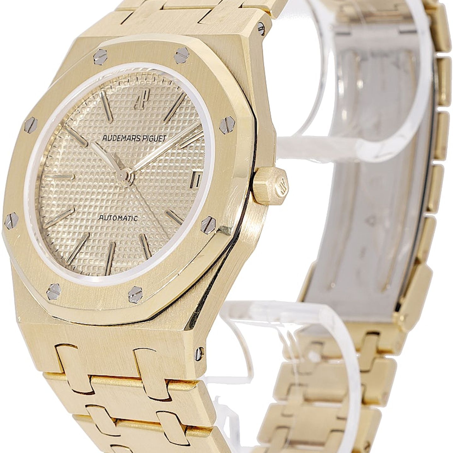 Audemars Piguet Royal Oak Jumbo 5402BA (Unknown (random serial)) - Gold dial 39 mm Yellow Gold case (3/5)