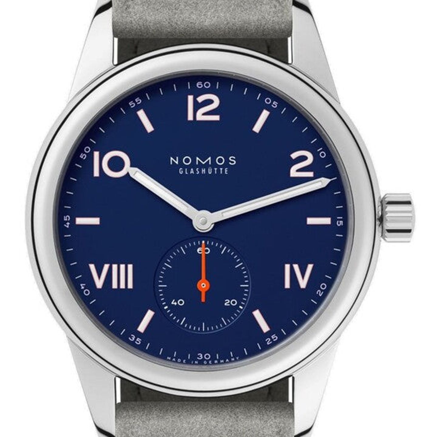 NOMOS Club 719.GB (2025) - Blue dial 36 mm Steel case (1/1)