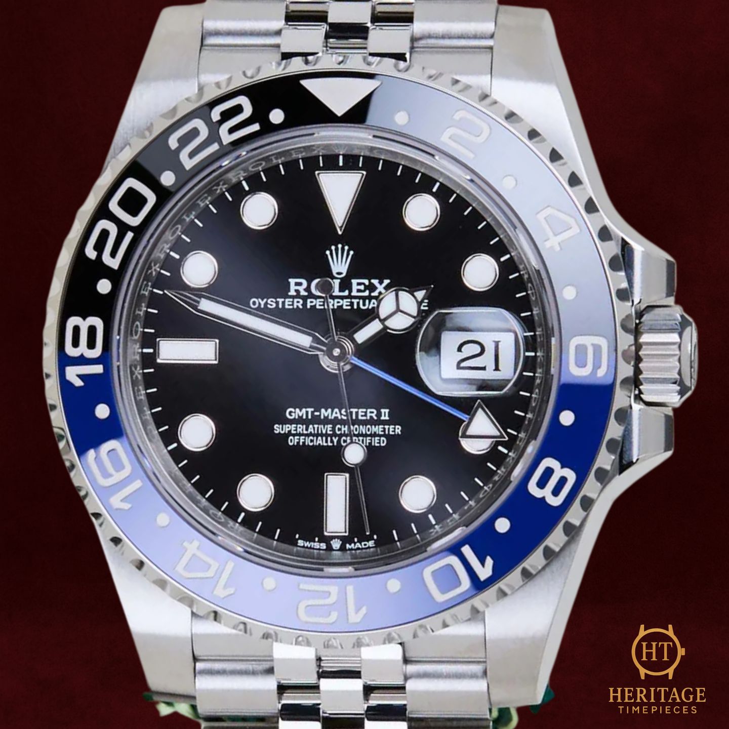 Rolex GMT-Master II 126710BLNR (2026) - Zwart wijzerplaat 40mm Staal (1/8)