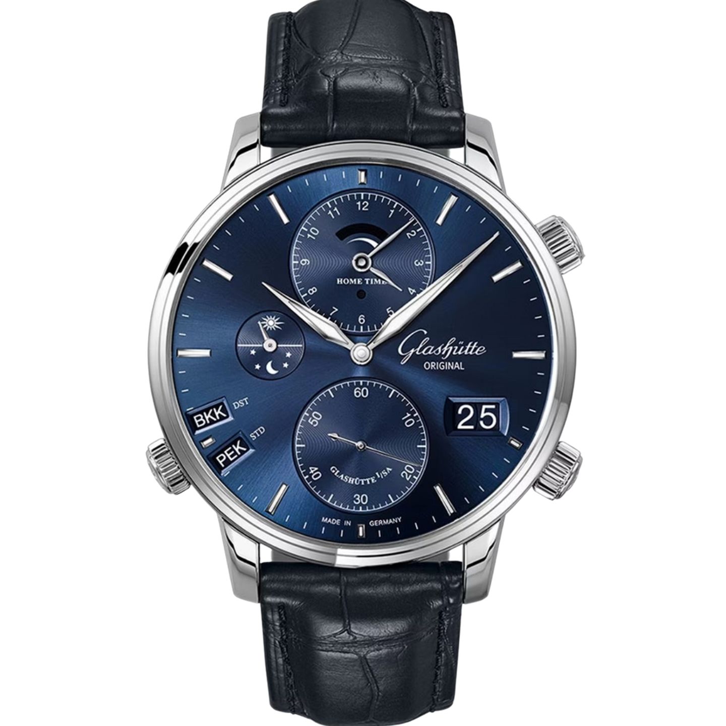 Glashütte Original Senator Cosmopolite 1-89-02-05-02-61 (2024) - Blue dial 44 mm Steel case (1/1)