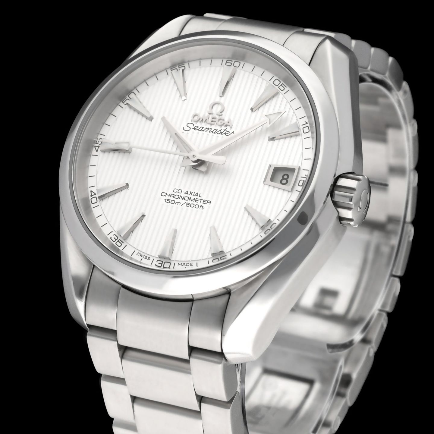 Omega Seamaster Aqua Terra 231.10.39.21.02.001 (2014) - Silver dial 39 mm Steel case (7/8)