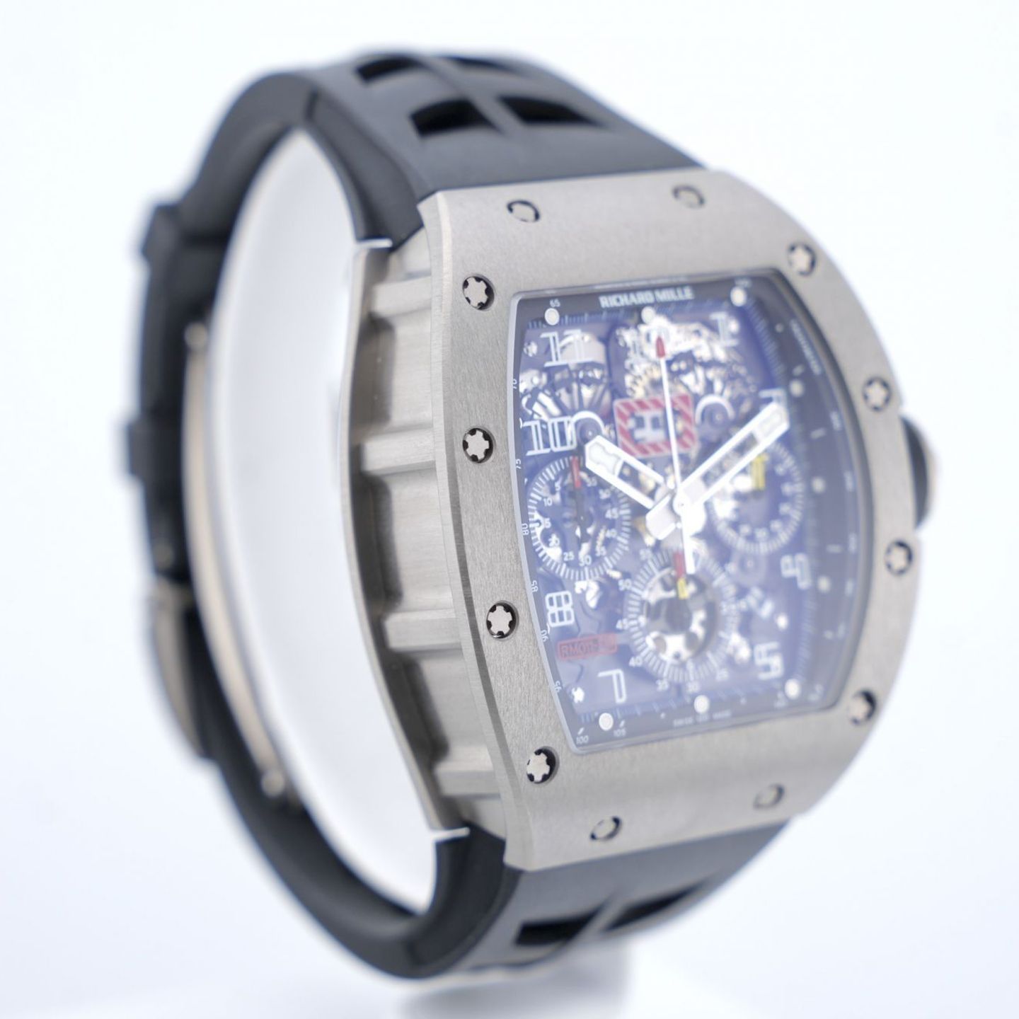 Richard Mille RM 011 RM011 TI (Unknown (random serial)) - Transparent dial 40 mm Titanium case (8/8)