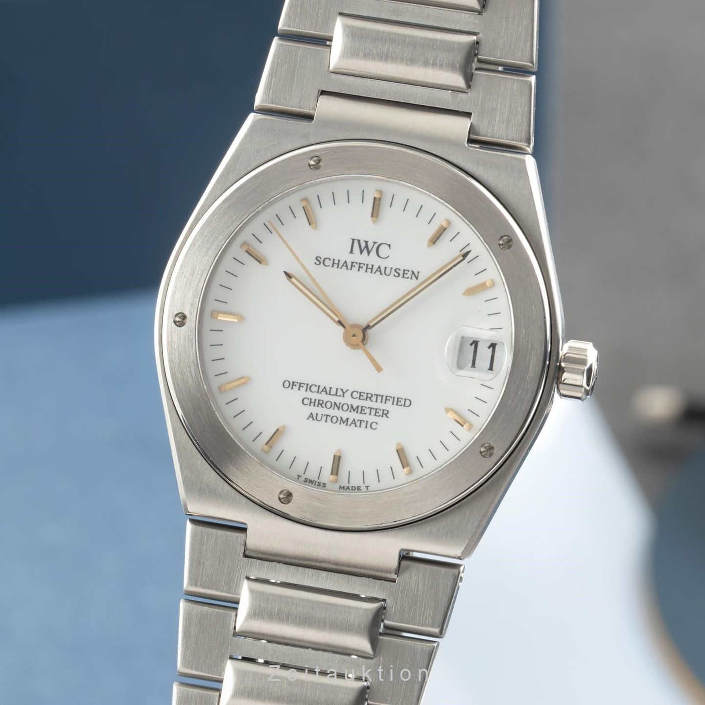 IWC Ingenieur IW352101 (Unknown (random serial)) - White dial 34 mm Steel case (1/8)