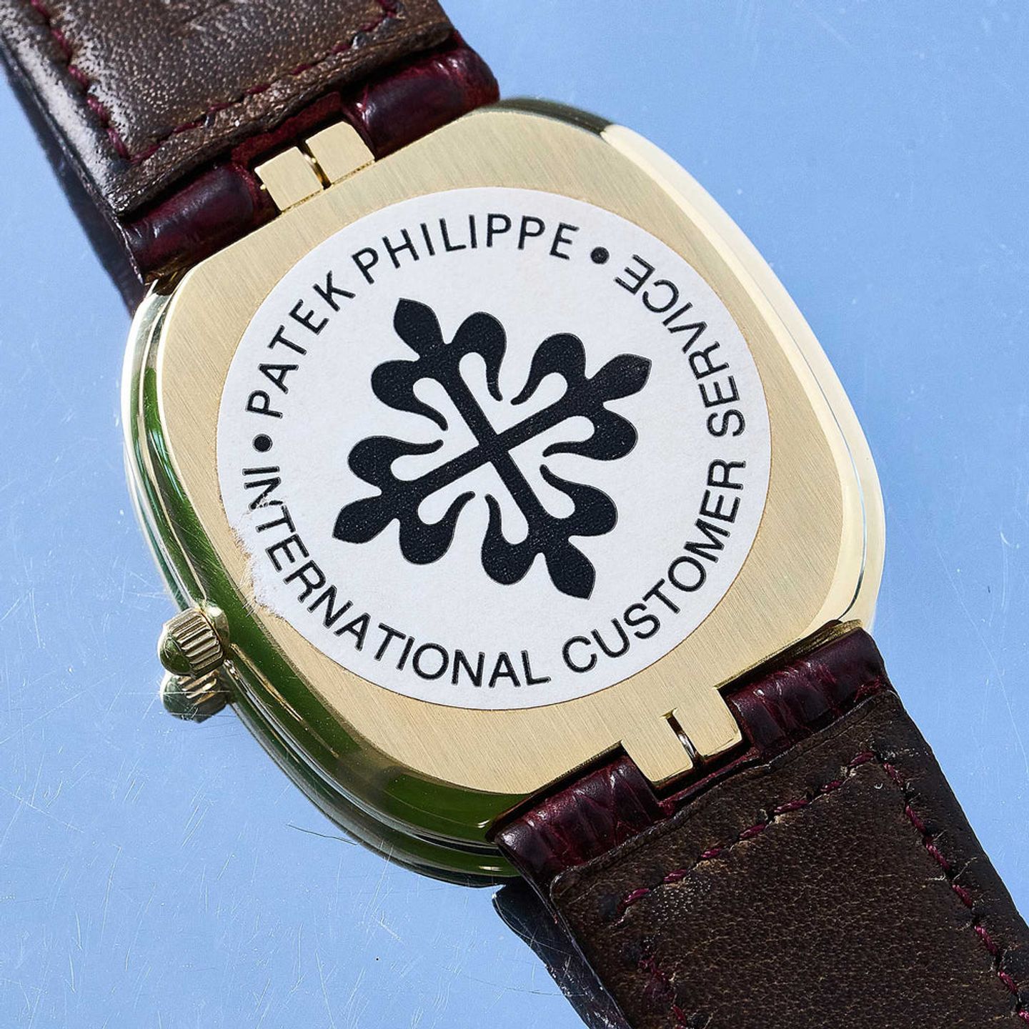Patek Philippe Golden Ellipse 3738 (1991) - Champagne wijzerplaat 35mm Geelgoud (6/8)