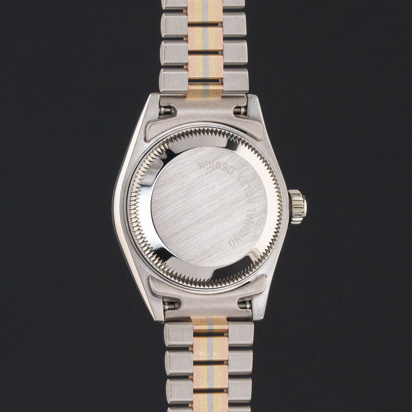 Rolex Lady-Datejust 69179 (1988) - Champagne dial 26 mm White Gold case (7/8)