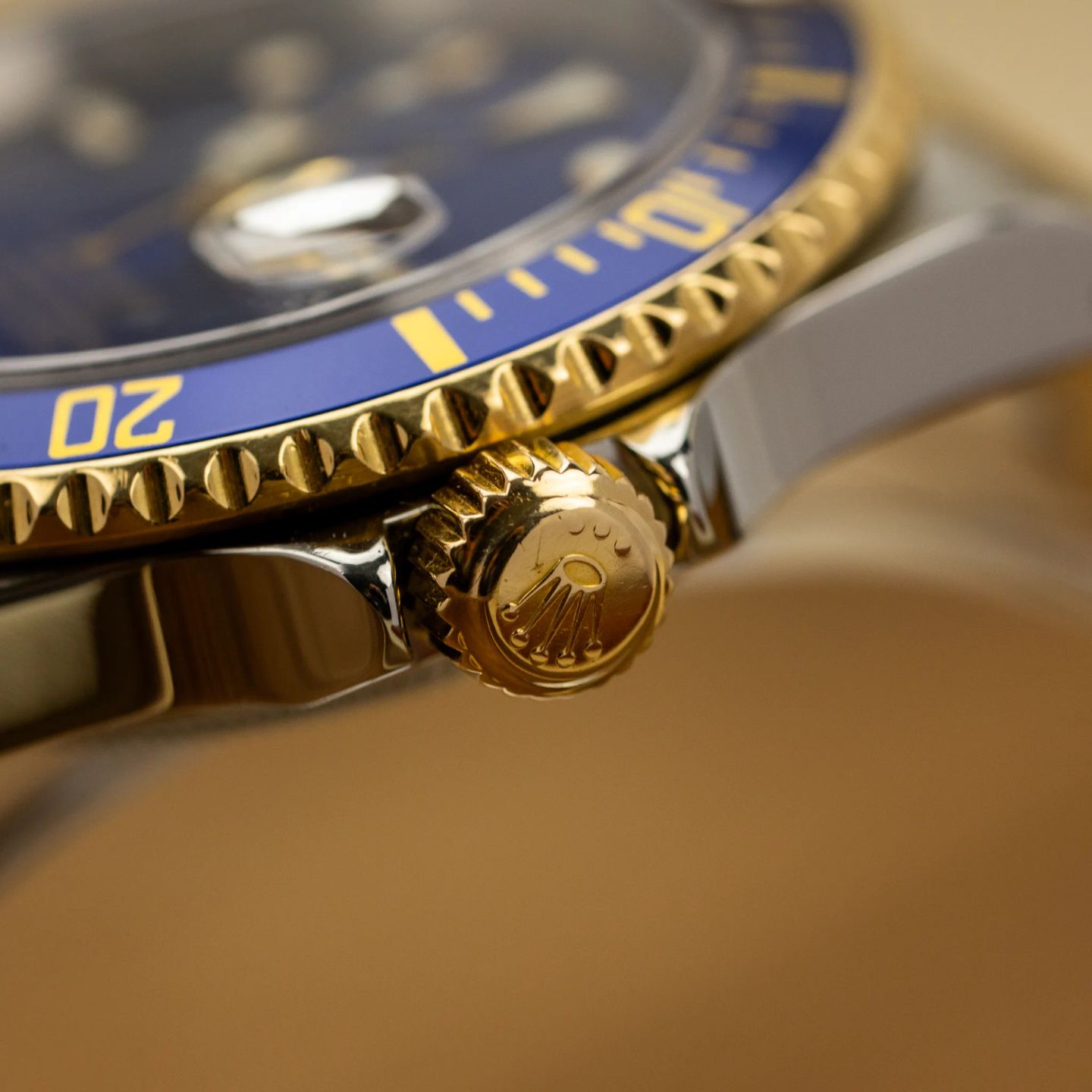 Rolex Submariner Date 16613 (2003) - 40 mm Gold/Steel case (6/8)