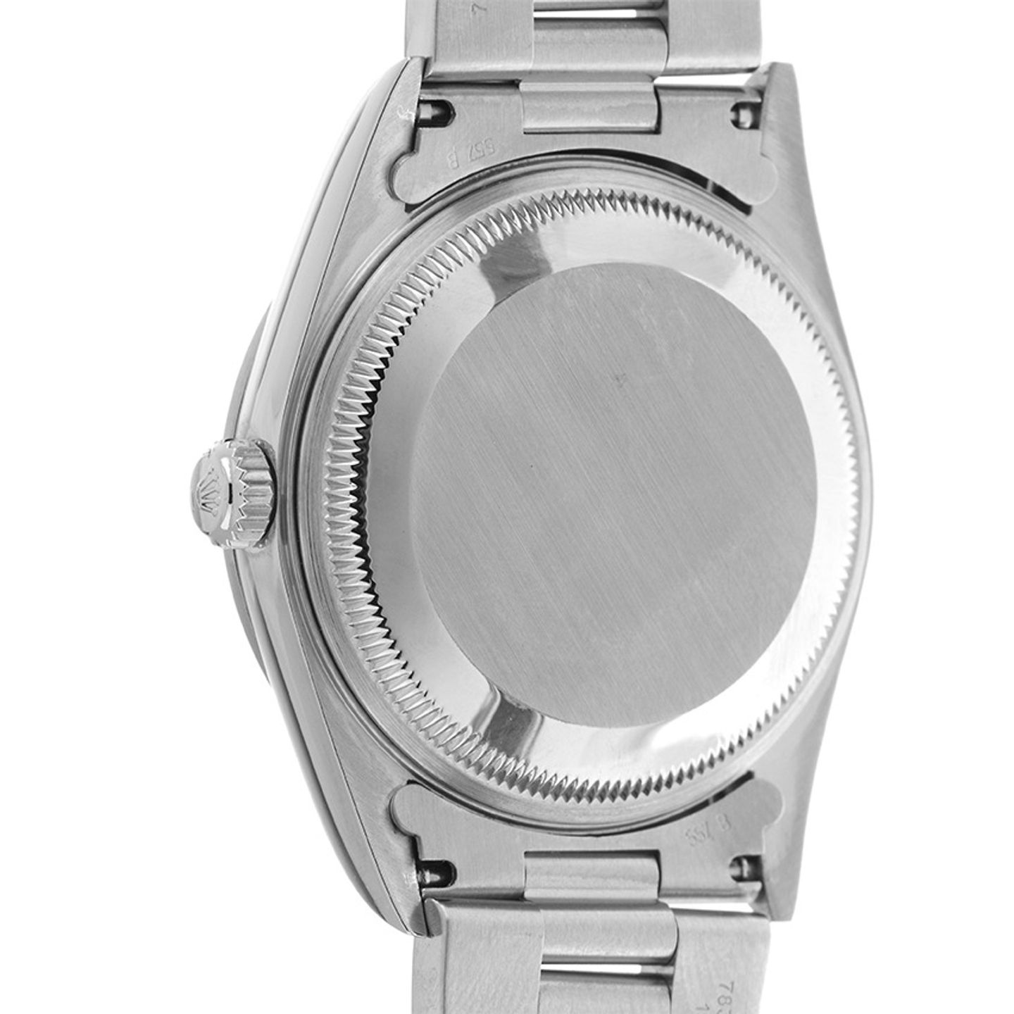 Rolex Oyster Perpetual Date 15200 (1993) - Blue dial 34 mm Steel case (6/8)