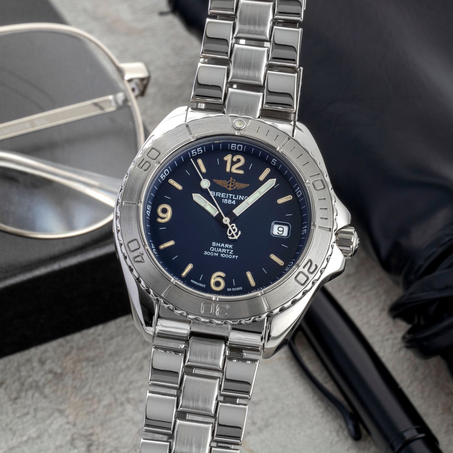 Breitling Vintage A58605 (1995) - Steel case (3/8)