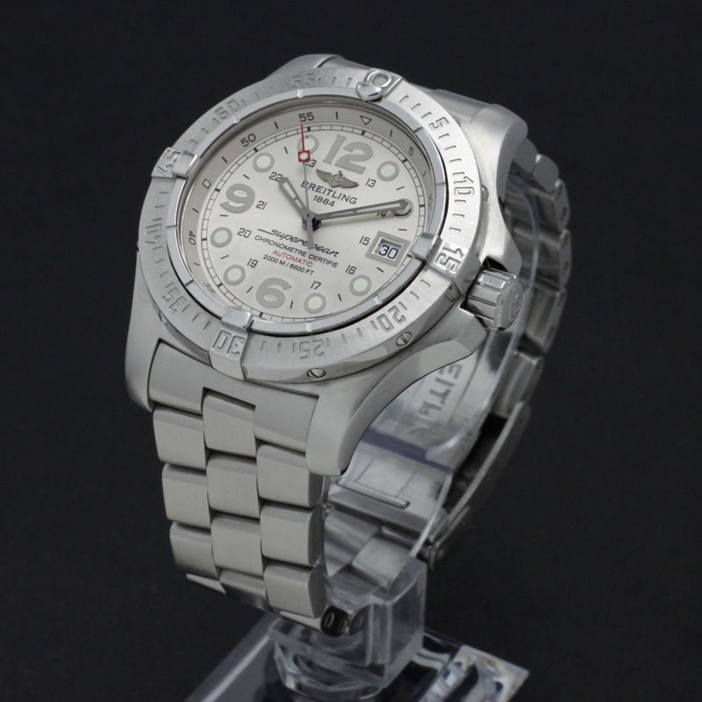 Breitling Superocean Steelfish A17390 (2007) - Zilver wijzerplaat 44mm Staal (5/7)