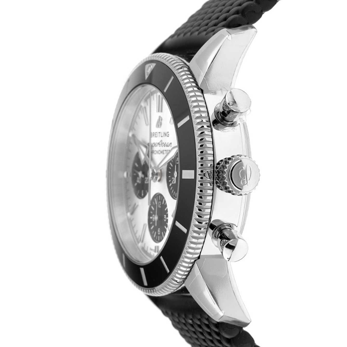 Breitling Superocean Heritage II Chronograph AB0162121G1S1 (2025) - Silver dial 44 mm Steel case (4/7)
