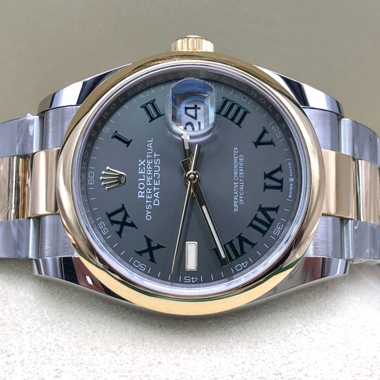 Rolex Datejust 36 126203 (2023) - Grijs wijzerplaat 36mm Staal (6/8)