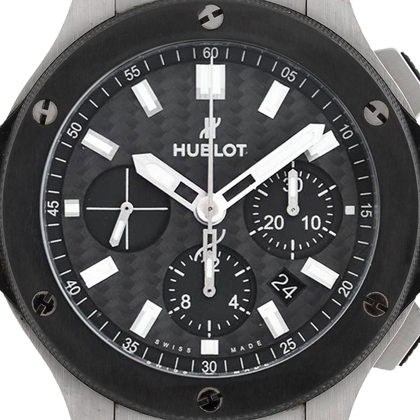 Hublot Big Bang 44 mm 301.SM.1770.RX (Unknown (random serial)) - Black dial 45 mm Steel case (2/6)