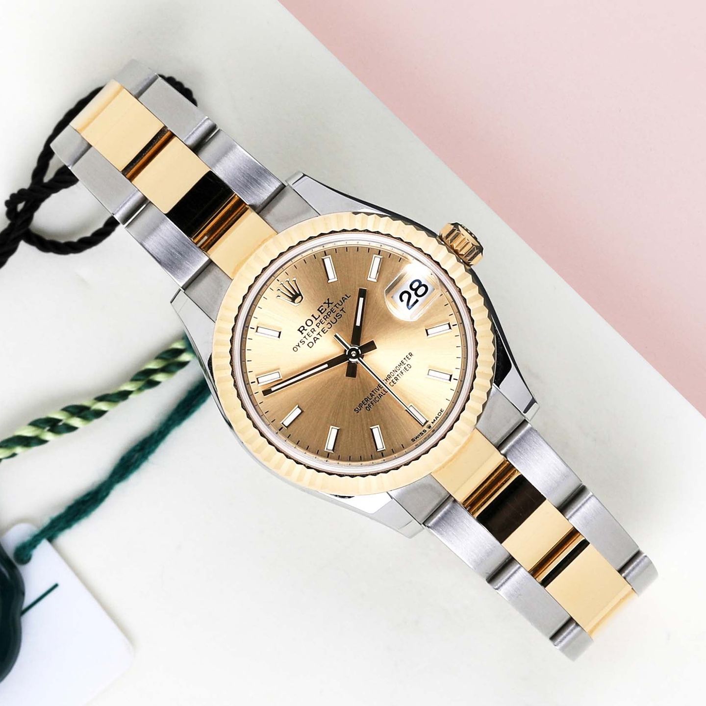 Rolex Datejust 31 278273 (2023) - 31mm Goud/Staal (1/8)