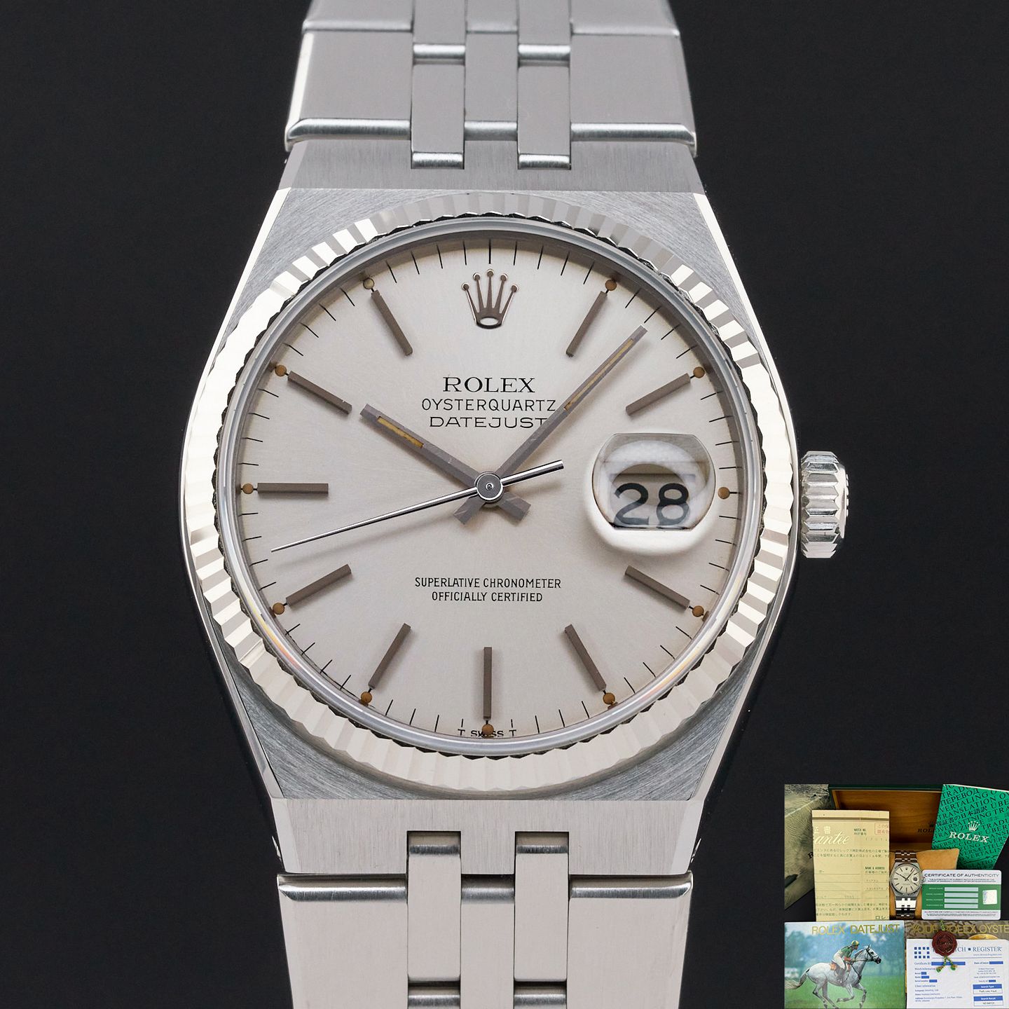 Rolex Datejust Oysterquartz 17014 - (1/8)