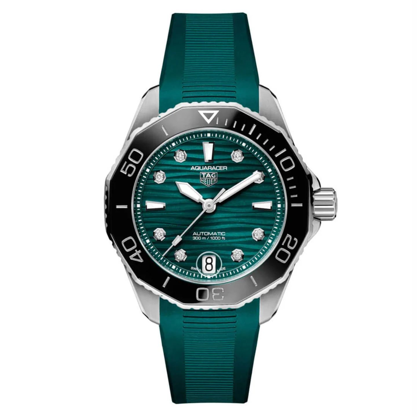 TAG Heuer Aquaracer Lady WBP231G.FT6226 (2023) - Blue dial 36 mm Steel case (3/3)