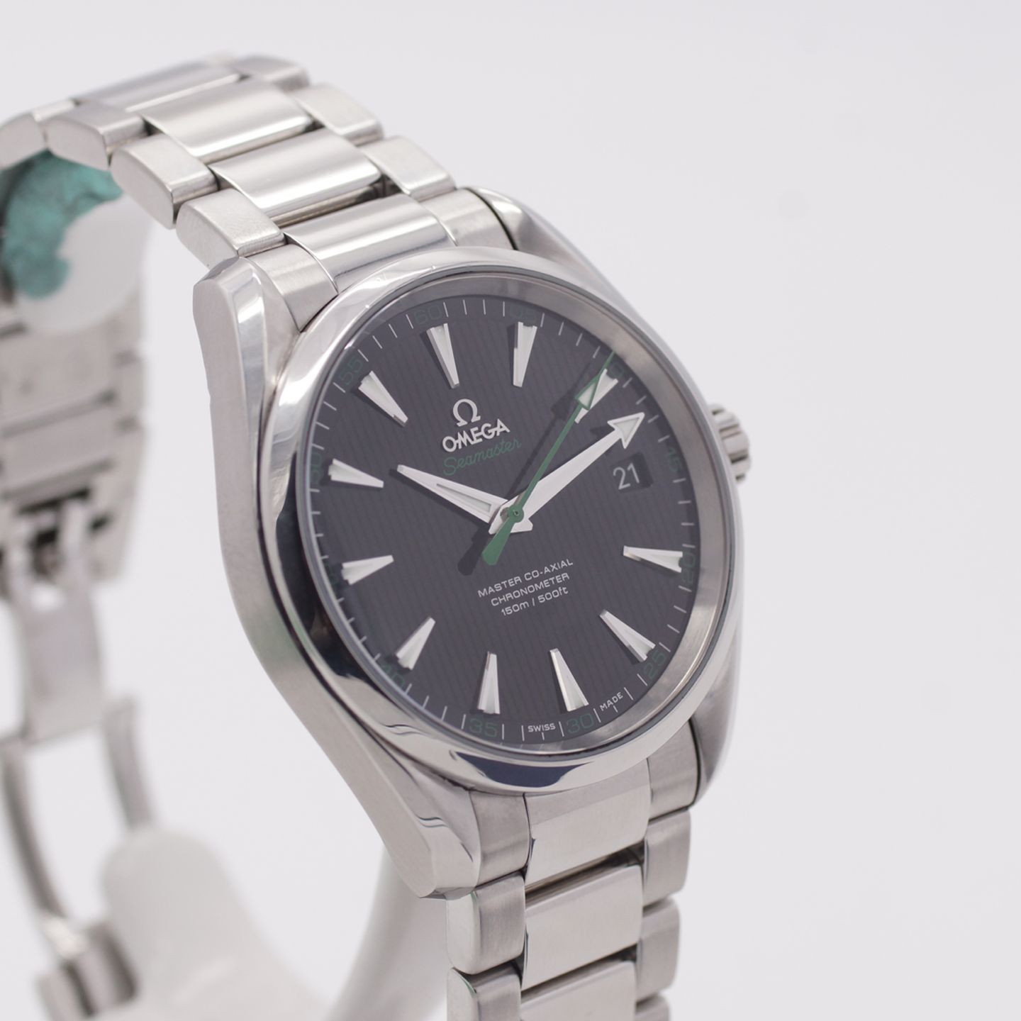 Omega Seamaster Aqua Terra 231.10.42.21.01.004 (2015) - Black dial 42 mm Steel case (4/8)