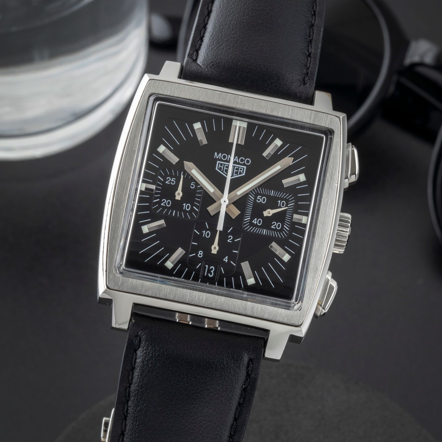 TAG Heuer Monaco CS2111 (2000) - 38mm Staal (3/8)