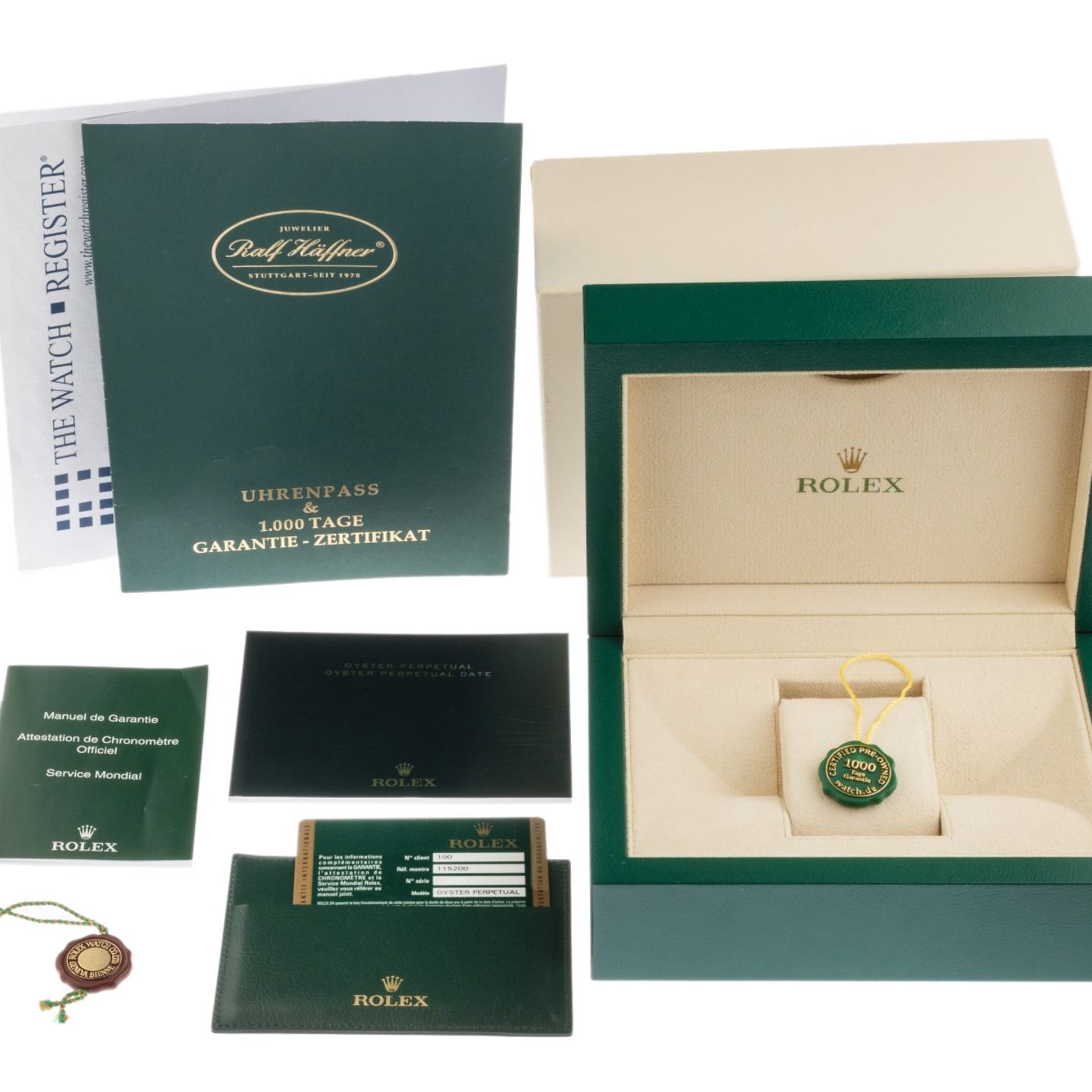 Rolex Oyster Perpetual Date 115200 - (2/7)