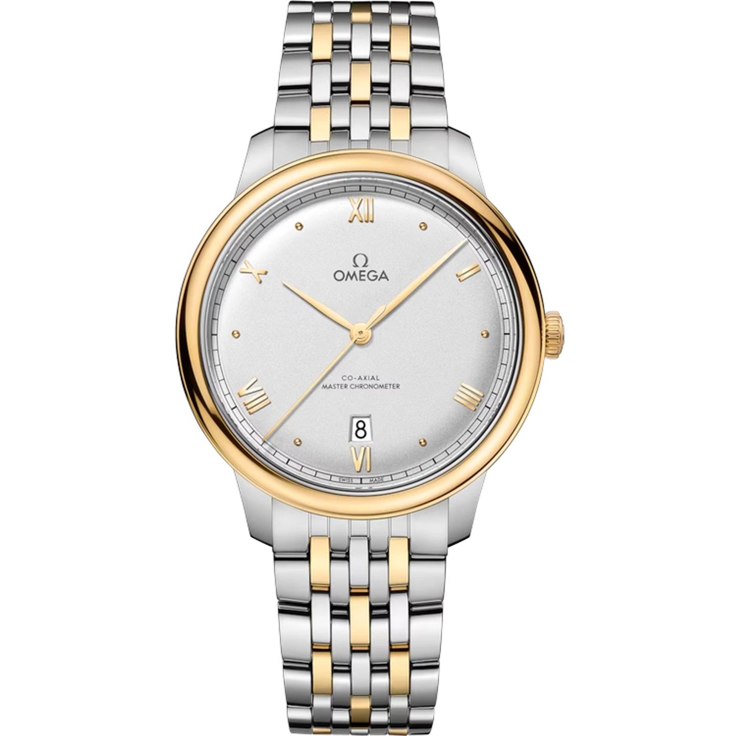 Omega De Ville 434.20.40.20.02.002 (2025) - Silver dial 40 mm Gold/Steel case (1/1)