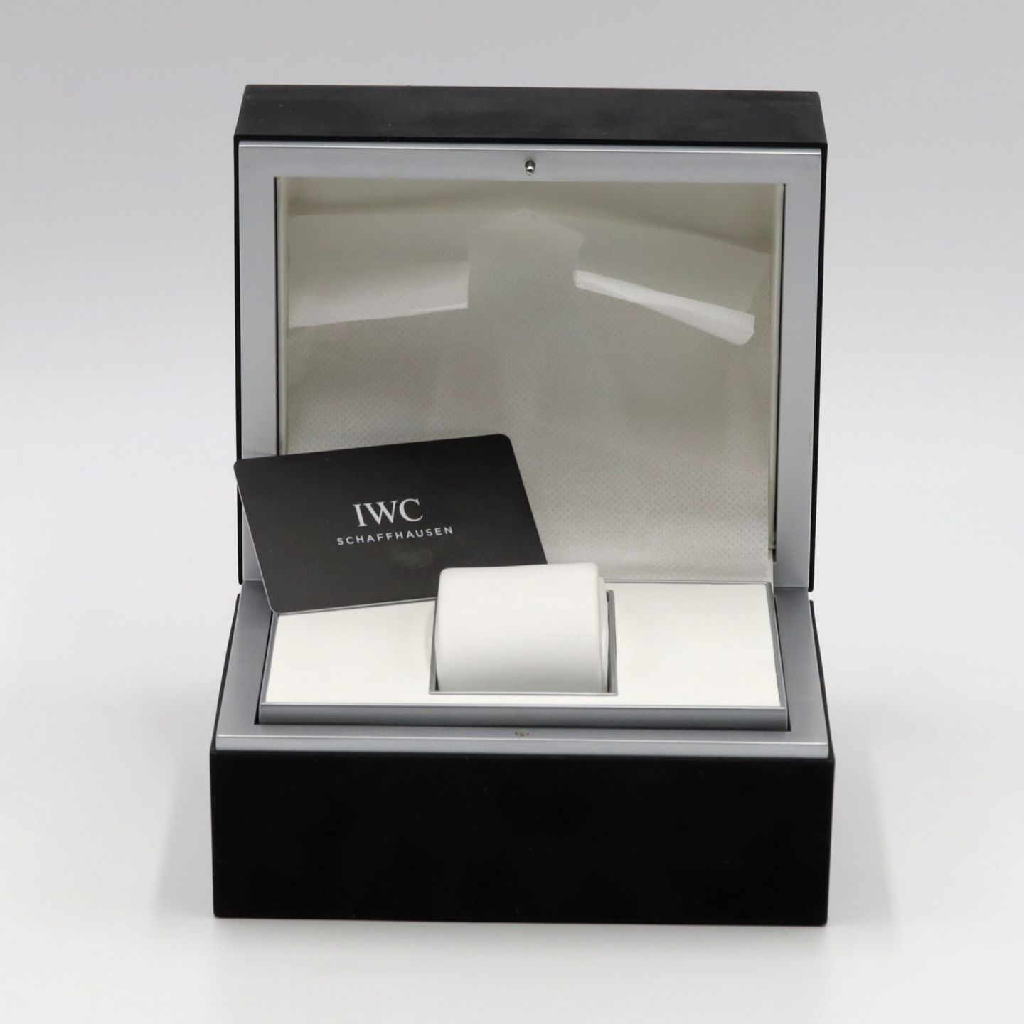 IWC Portuguese Chronograph IW371609 (Unknown (random serial)) - Black dial 41 mm Steel case (8/8)
