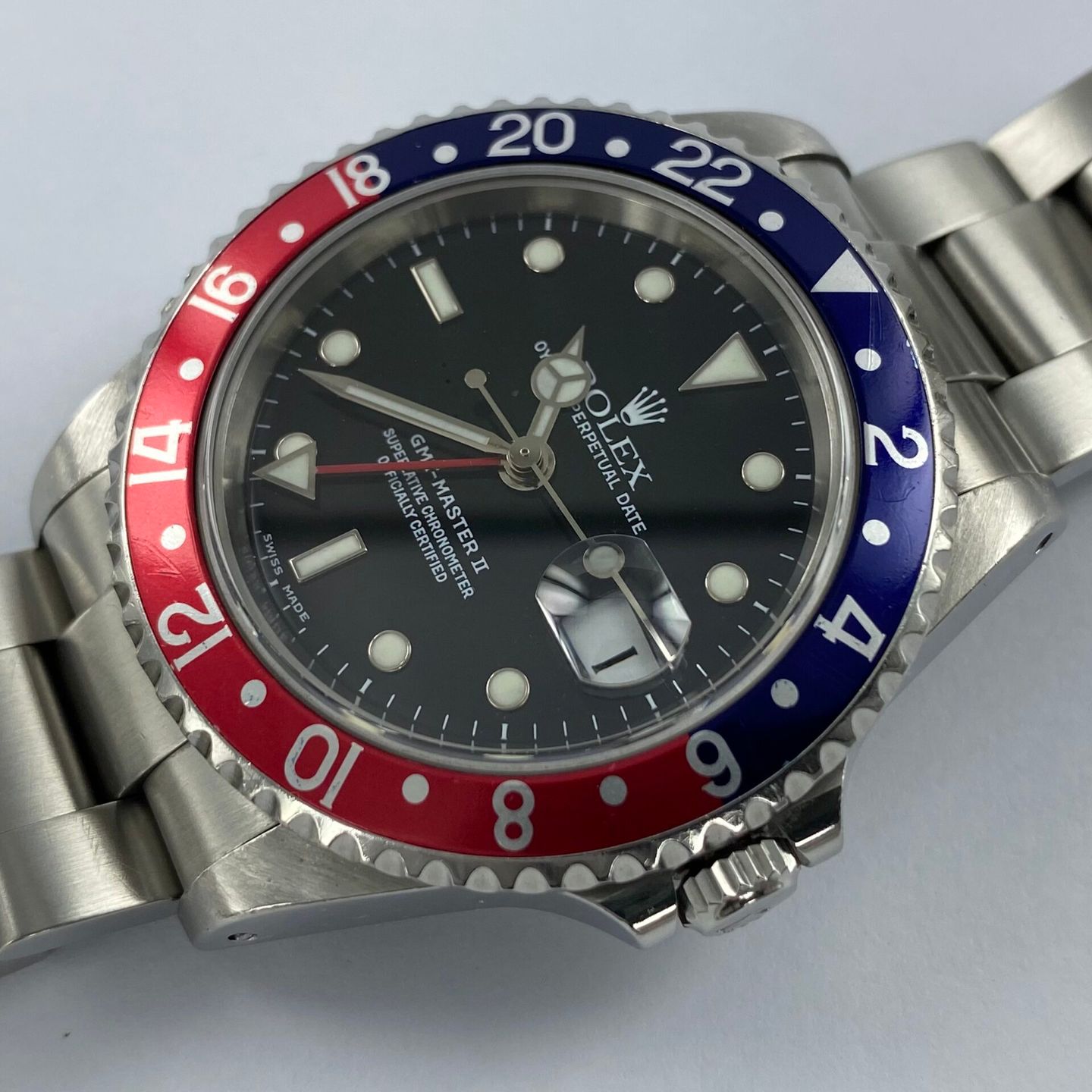 Rolex GMT-Master II 16710 (2002) - Zwart wijzerplaat 40mm Staal (4/6)