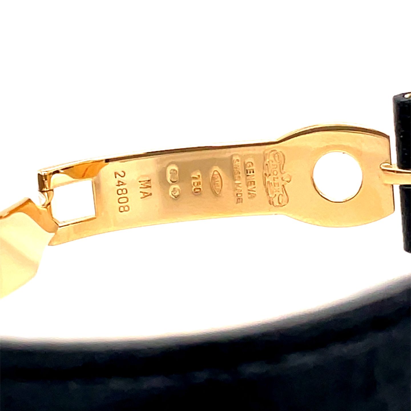 Rolex Cellini Danaos 4243 (Unknown (random serial)) - White dial 38 mm White Gold case (8/8)