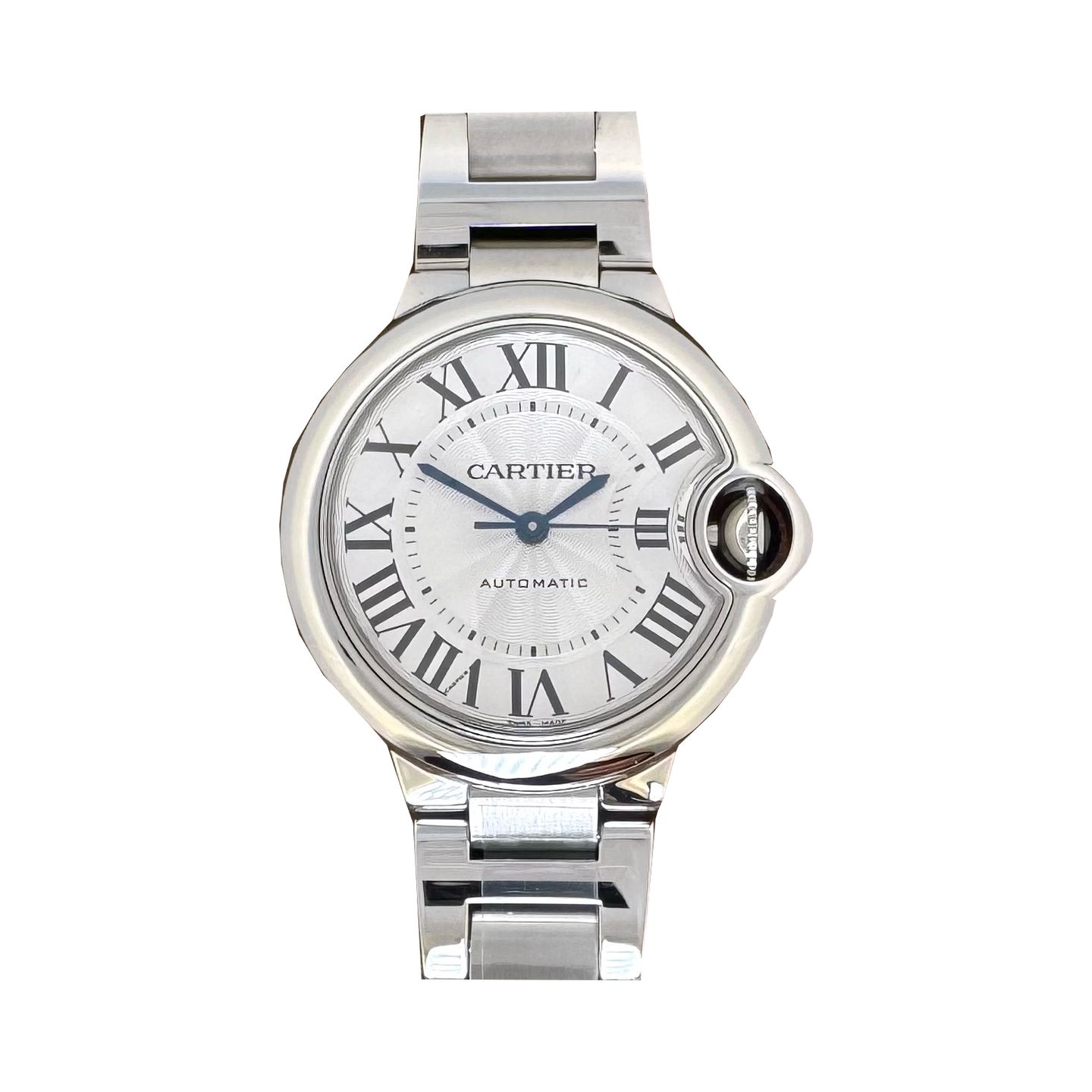 Cartier Ballon Bleu 33mm WSBB0044 (2025) - Zilver wijzerplaat 33mm Staal (1/1)