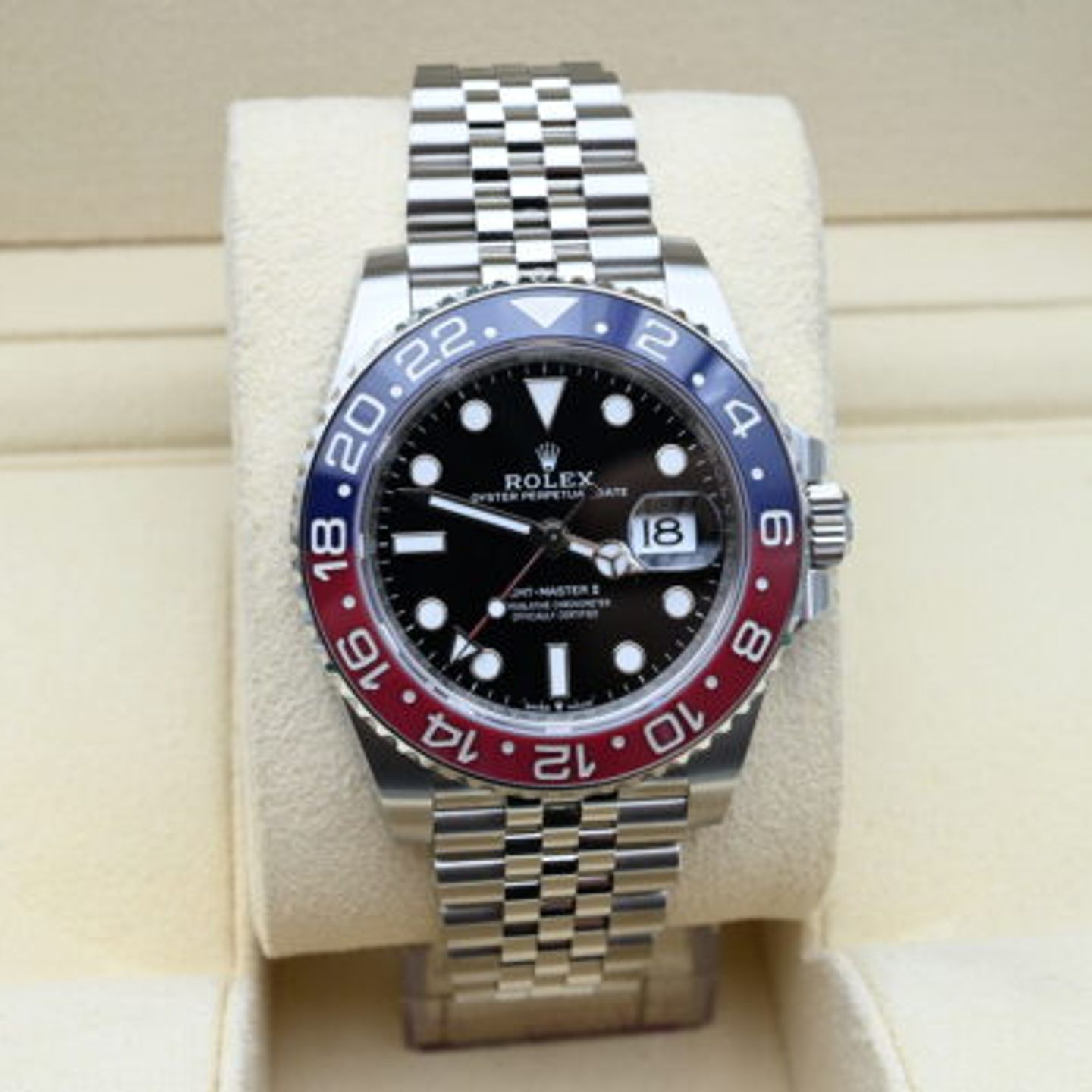 Rolex GMT-Master II 126710BLRO (2024) - Zwart wijzerplaat 40mm Staal (6/8)