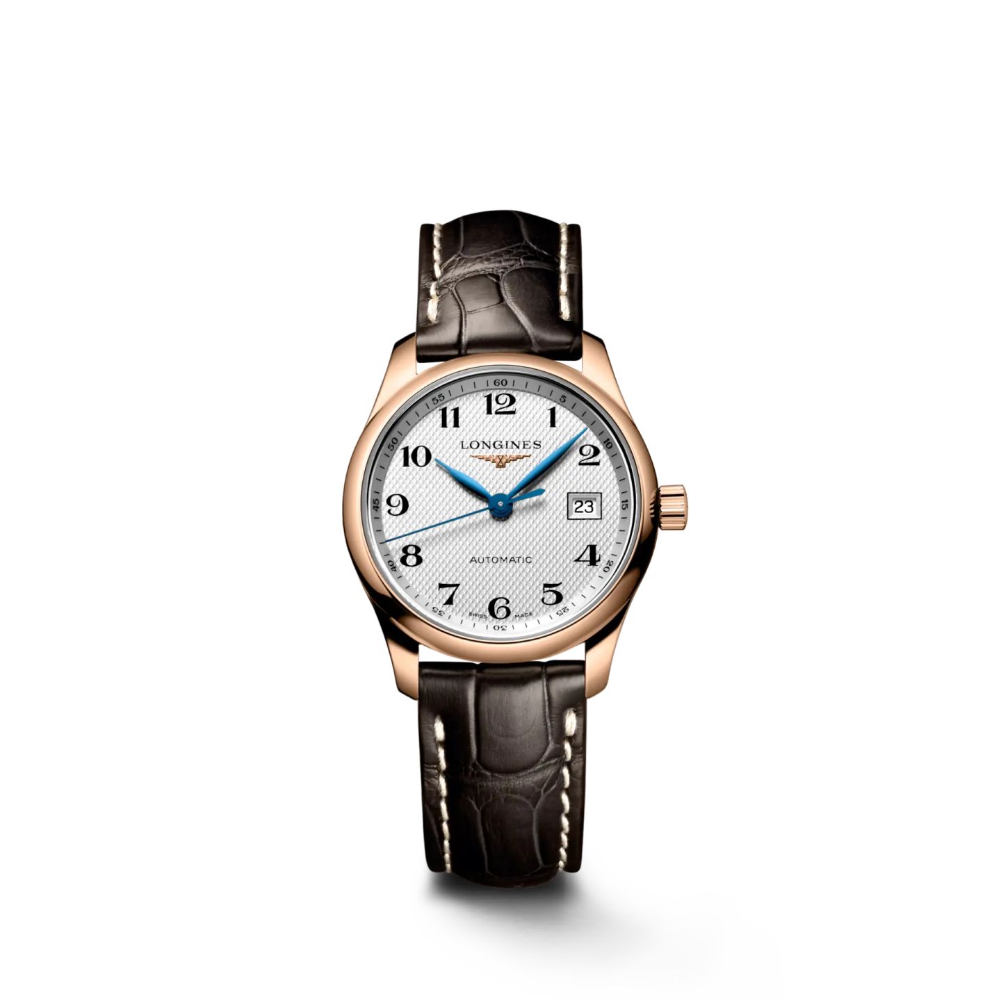 Longines Master Collection L2.257.8.78.3 (2025) - White dial 29 mm Rose Gold case (1/1)