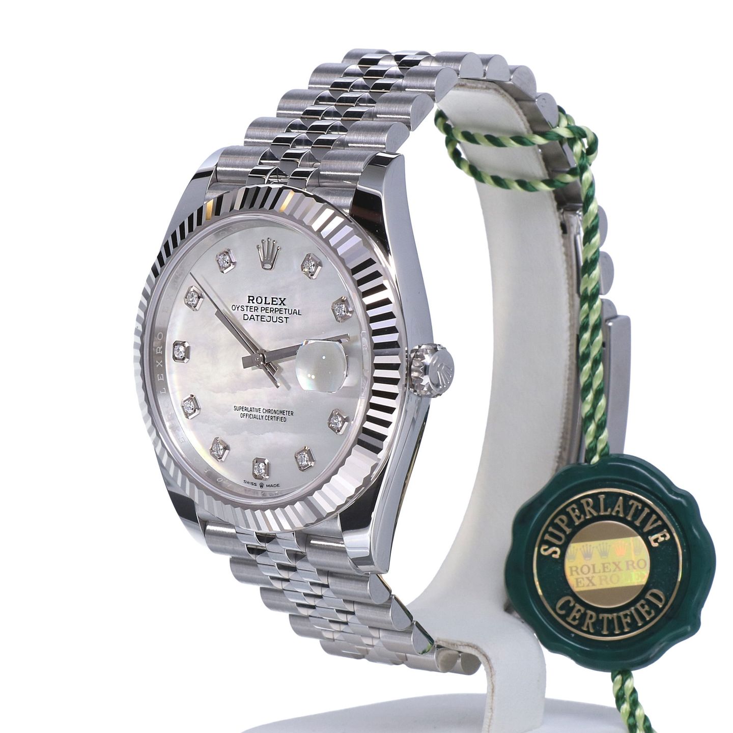 Rolex Datejust 41 126334 (2023) - White dial 41 mm Steel case (2/8)