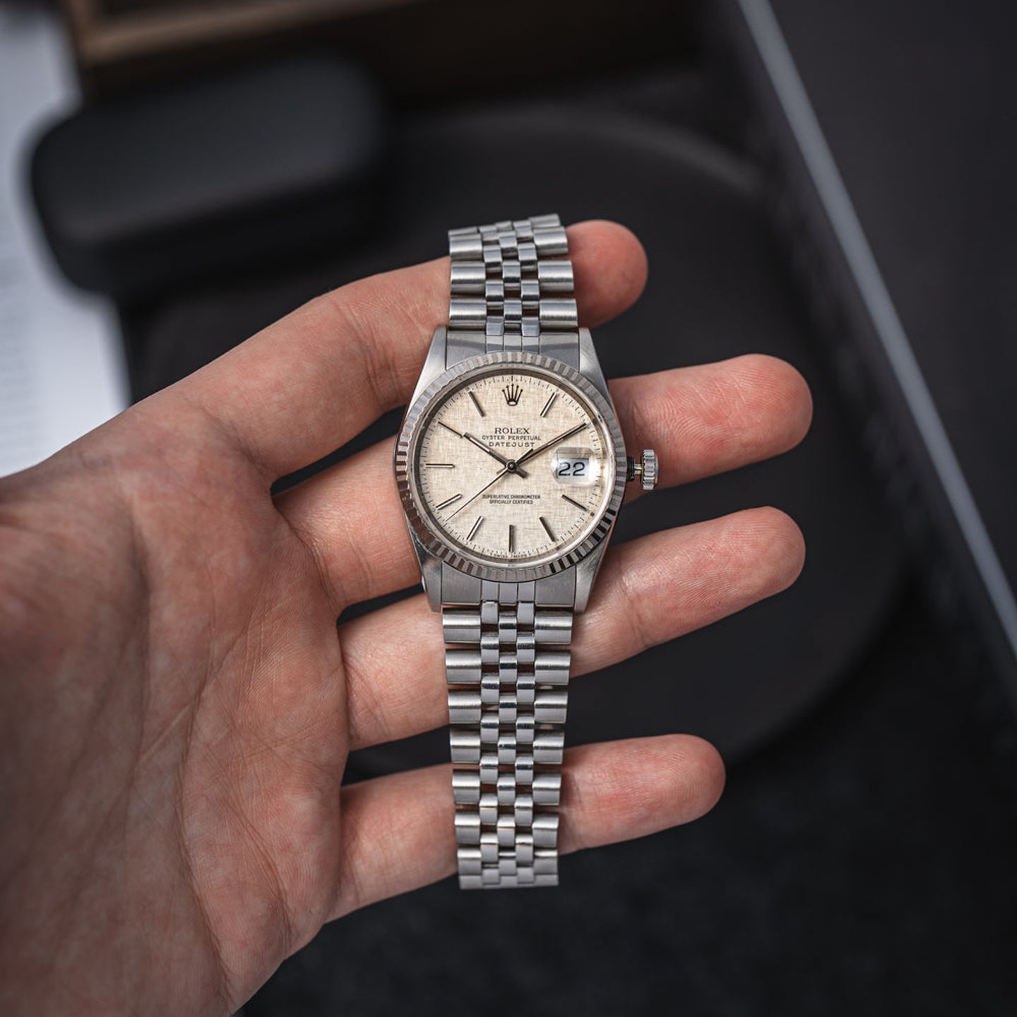 Rolex Datejust 36 16234 (1991) - 36 mm Steel case (4/8)