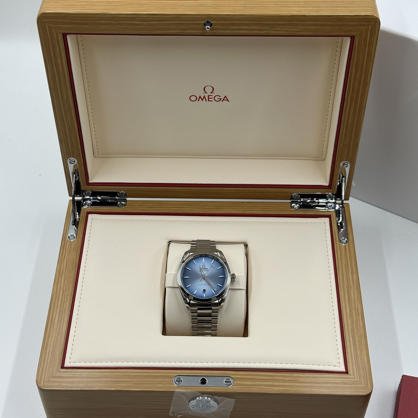 Omega Seamaster Aqua Terra 220.10.38.20.03.004 (2024) - Blauw wijzerplaat 38mm Staal (4/8)