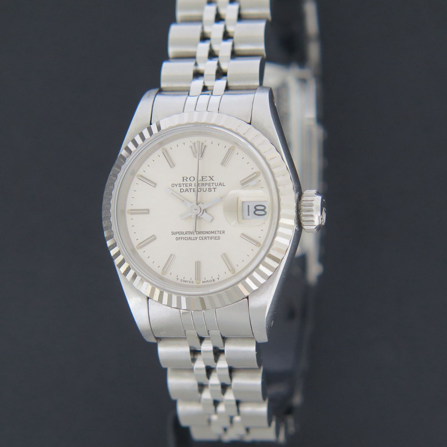 Rolex Lady-Datejust 69174 (1988) - 26mm Staal (1/6)