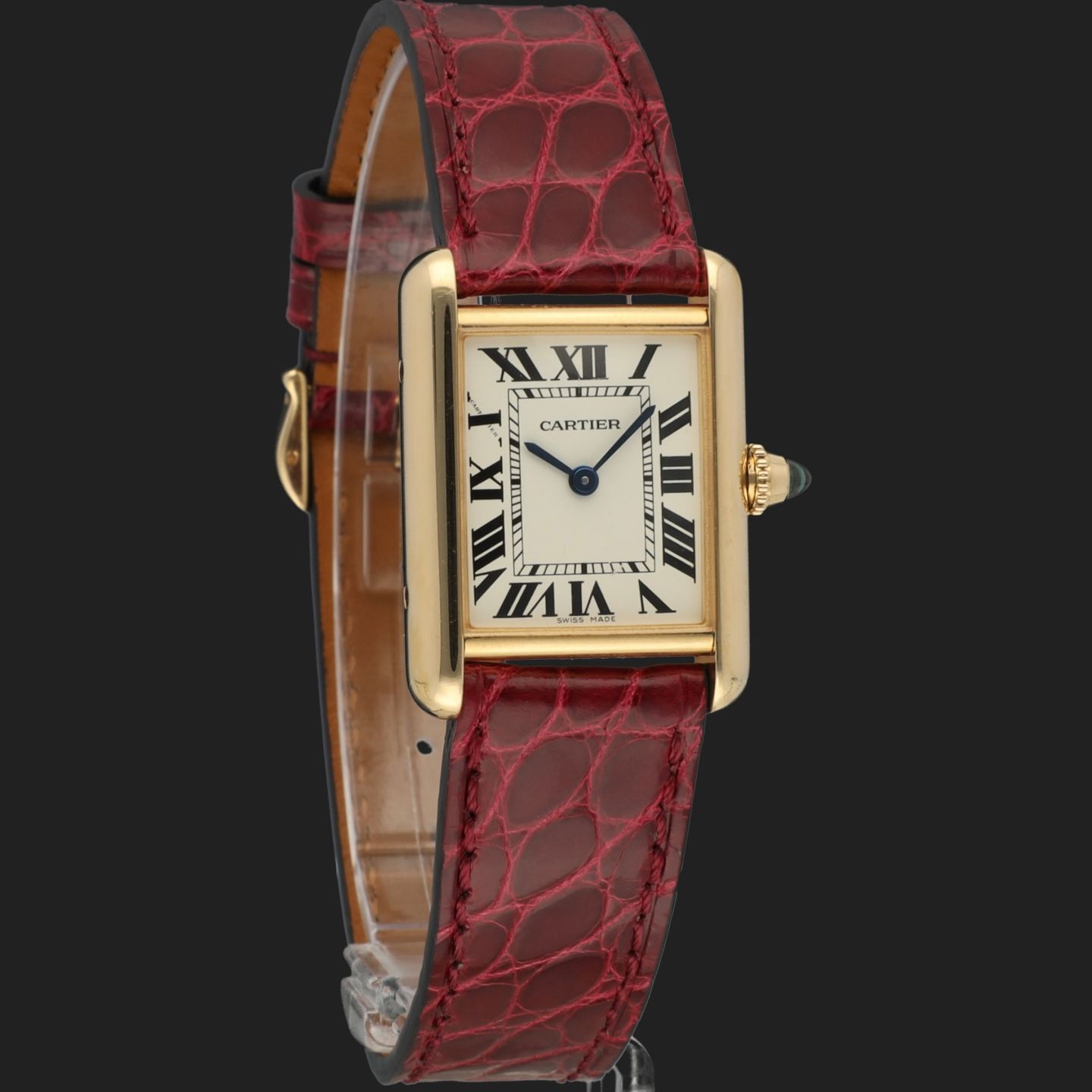 Cartier Tank Louis Cartier W1529856 (2011) - Zilver wijzerplaat 30mm Geelgoud (4/8)