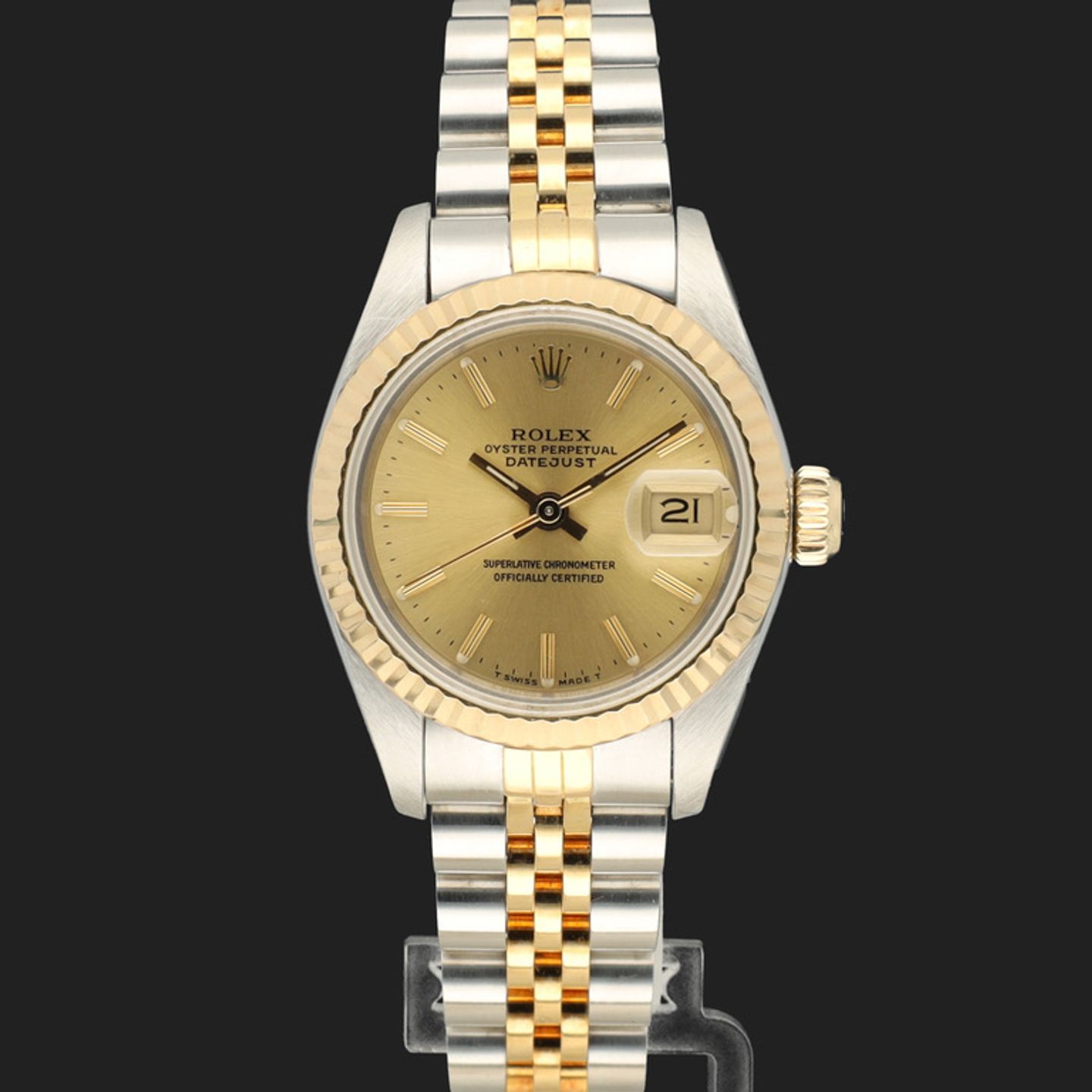 Rolex Lady-Datejust 69173 (1988) - 26 mm Gold/Steel case (2/8)