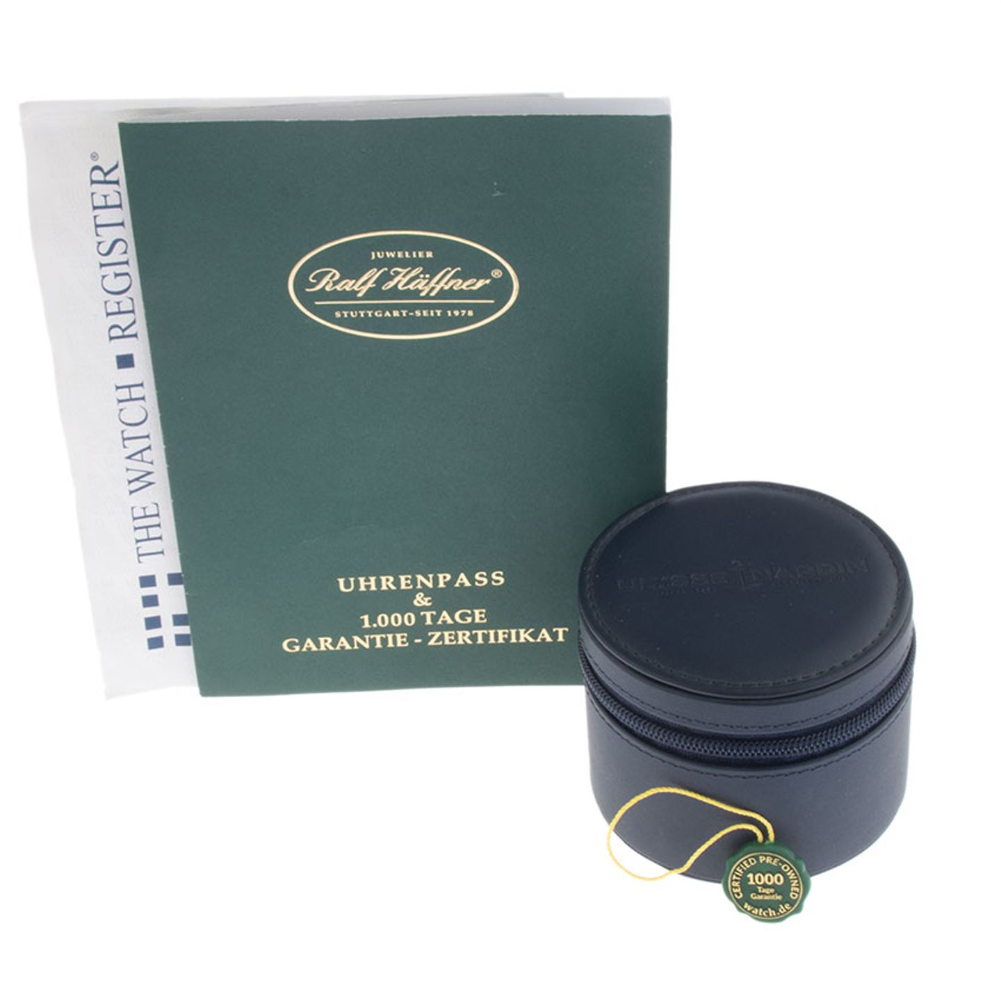 Ulysse Nardin San Marco 131-77 (1990) - Blauw wijzerplaat 38mm Geelgoud (2/8)