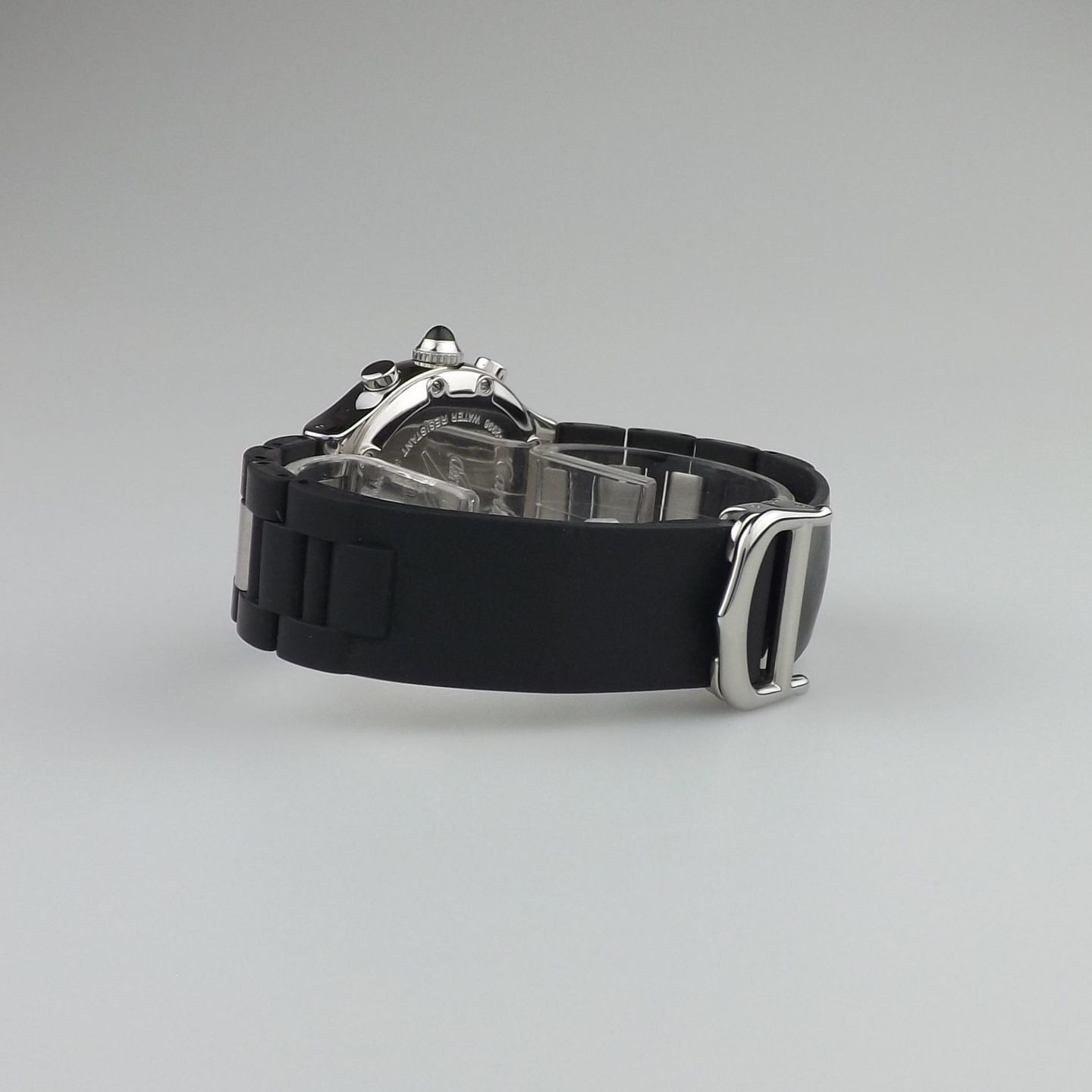 Cartier 21 Chronoscaph 2996 (2011) - White dial 32 mm Steel case (5/8)