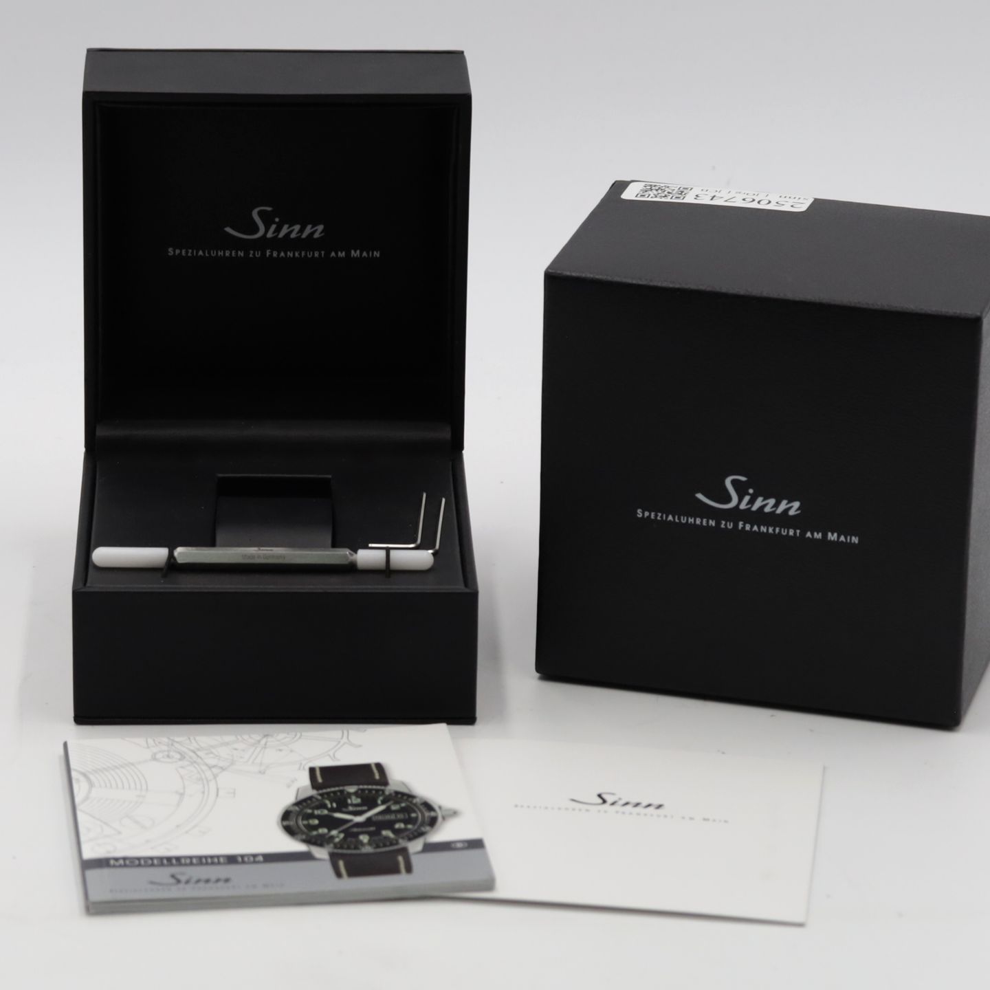 Sinn 104 104.012 (Unknown (random serial)) - White dial 41 mm Steel case (8/8)